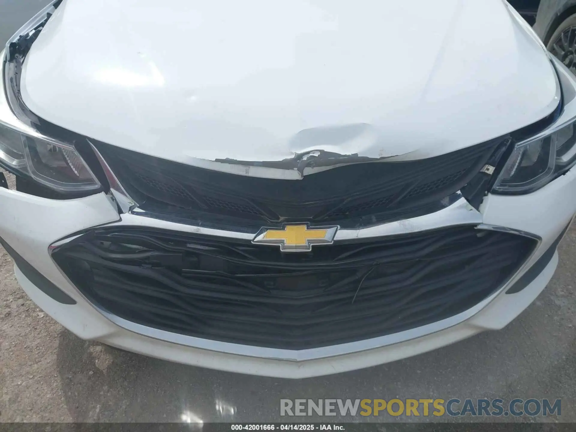 18 fotografías del automóvil dañado 1G1BC5SM2K7100598 CHEVROLET CRUZE 2019