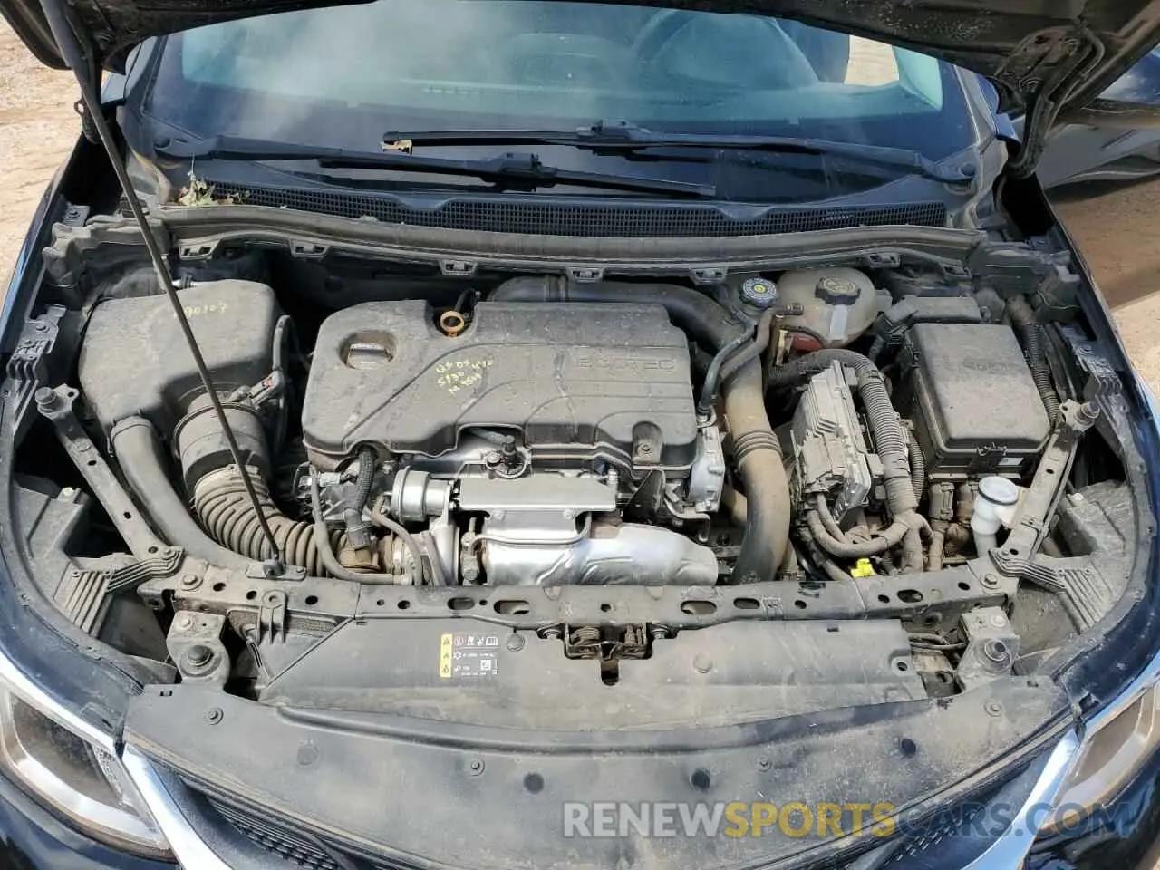 11 fotografías del automóvil dañado 1G1BC5SM2K7112959 CHEVROLET CRUZE 2019