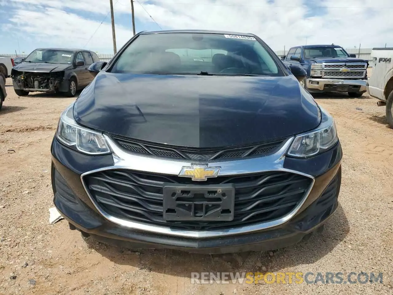 5 fotografías del automóvil dañado 1G1BC5SM2K7112959 CHEVROLET CRUZE 2019
