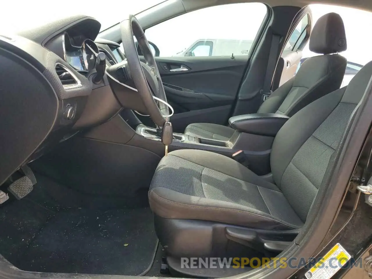 7 fotografías del automóvil dañado 1G1BC5SM2K7112959 CHEVROLET CRUZE 2019
