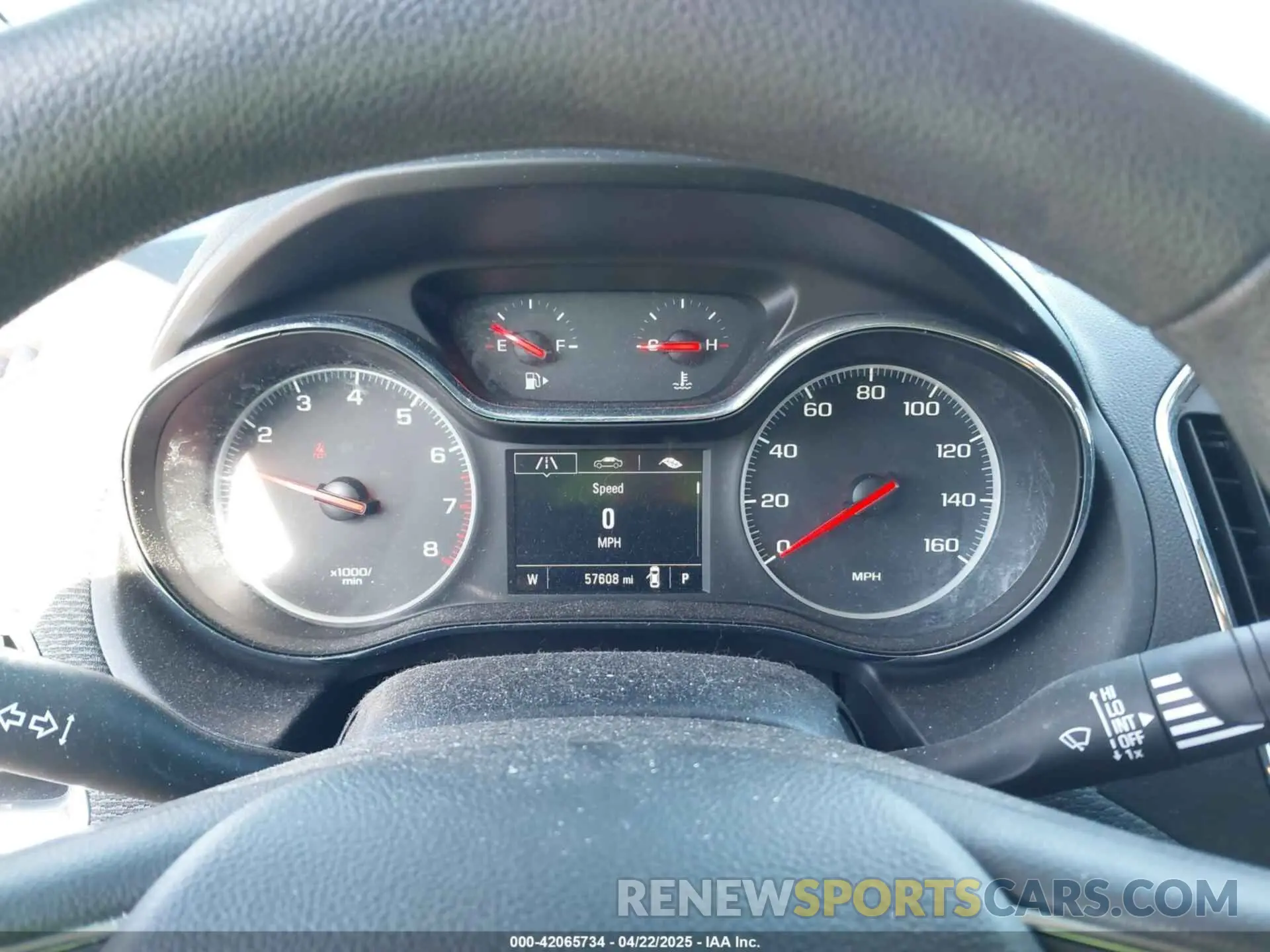 7 fotografías del automóvil dañado 1G1BC5SM2K7121922 CHEVROLET CRUZE 2019
