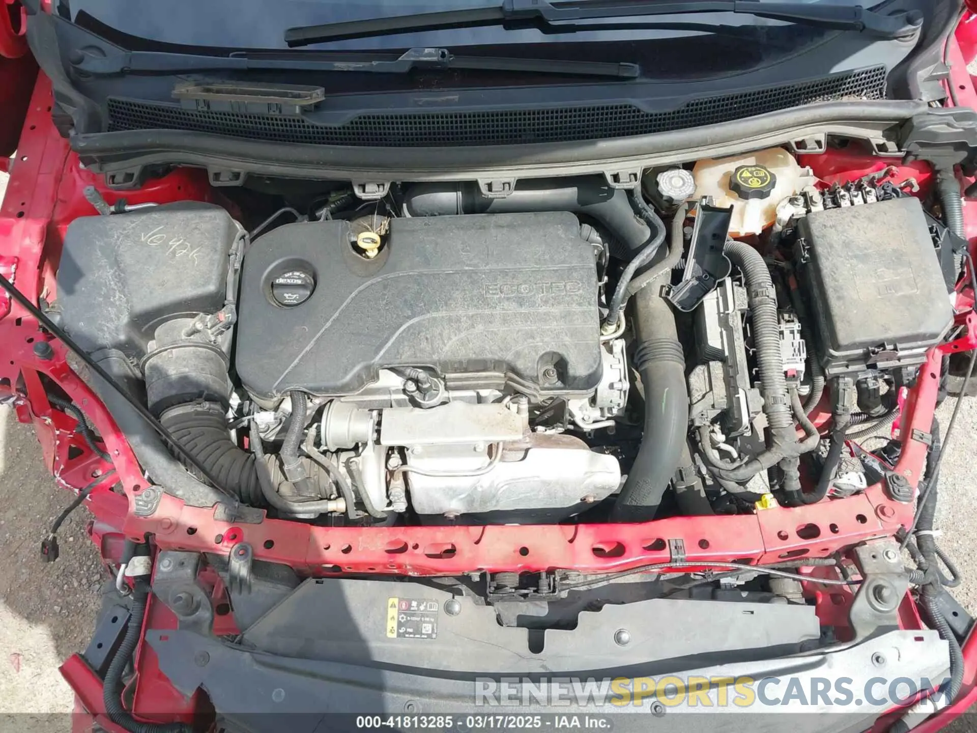 10 fotografías del automóvil dañado 1G1BC5SM4K7132159 CHEVROLET CRUZE 2019