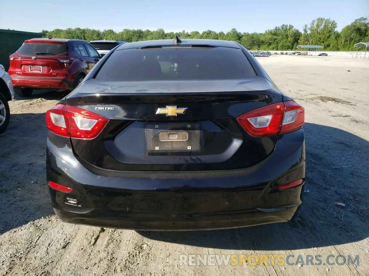 6 fotografías del automóvil dañado 1G1BC5SM4K7148541 CHEVROLET CRUZE 2019