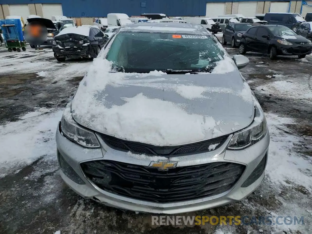5 fotografías del automóvil dañado 1G1BC5SM5K7148094 CHEVROLET CRUZE 2019