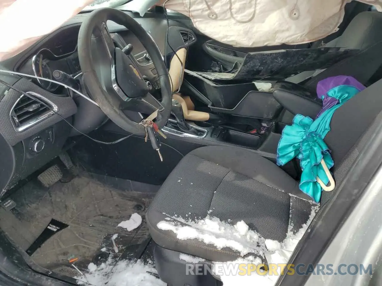 7 fotografías del automóvil dañado 1G1BC5SM5K7148094 CHEVROLET CRUZE 2019