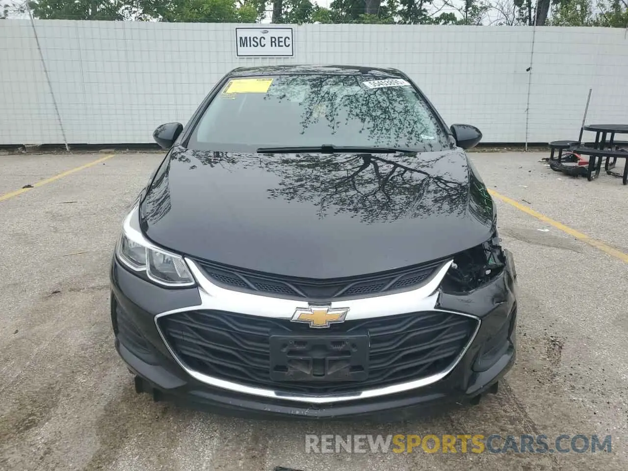5 fotografías del automóvil dañado 1G1BC5SM5K7152064 CHEVROLET CRUZE 2019