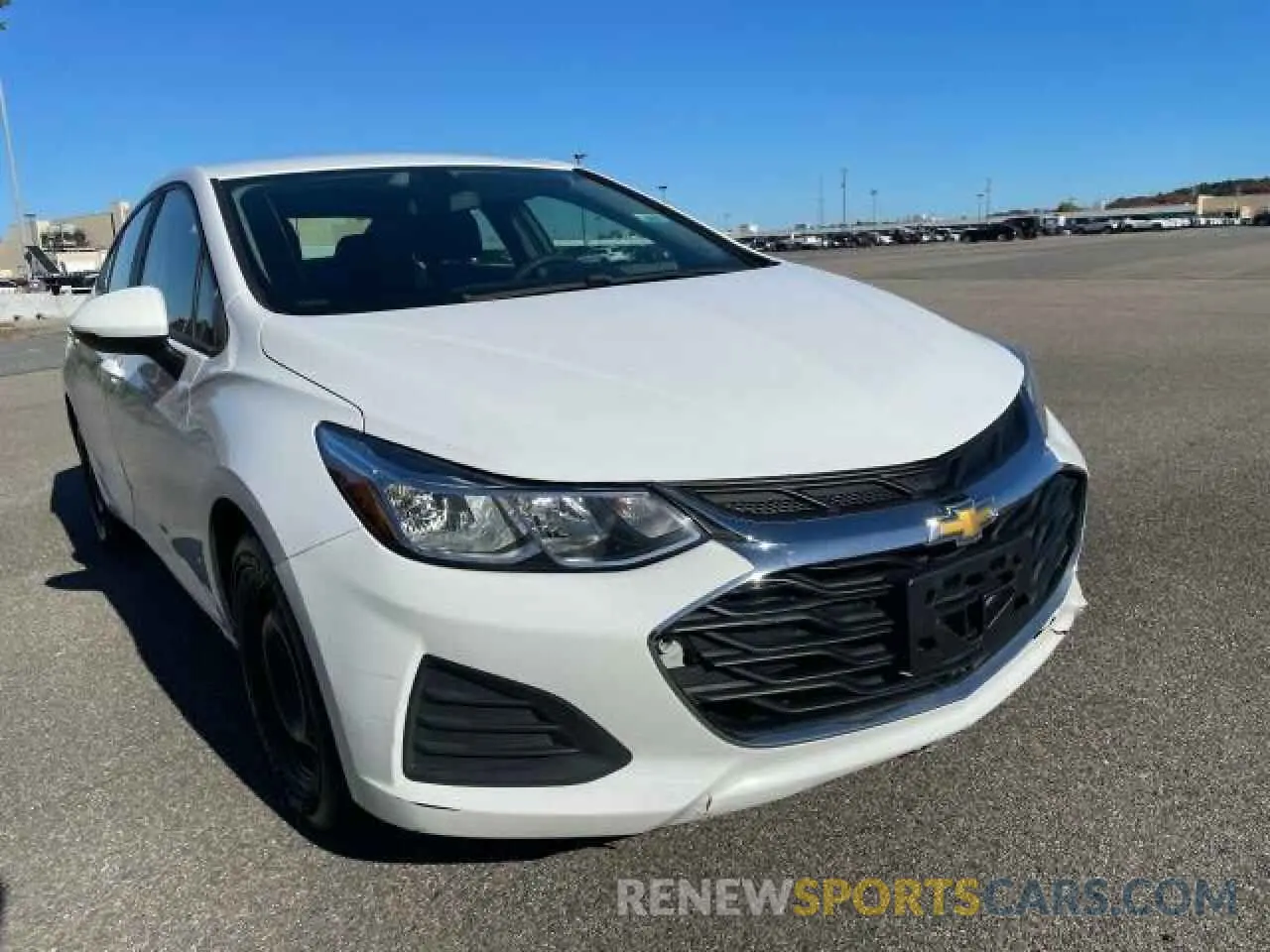 1 fotografías del automóvil dañado 1G1BC5SM6K7101351 CHEVROLET CRUZE 2019