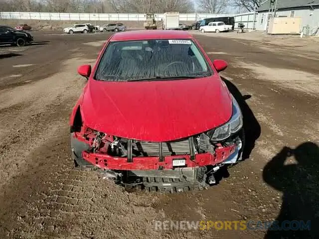 11 fotografías del automóvil dañado 1G1BC5SM6K7107733 CHEVROLET CRUZE 2019