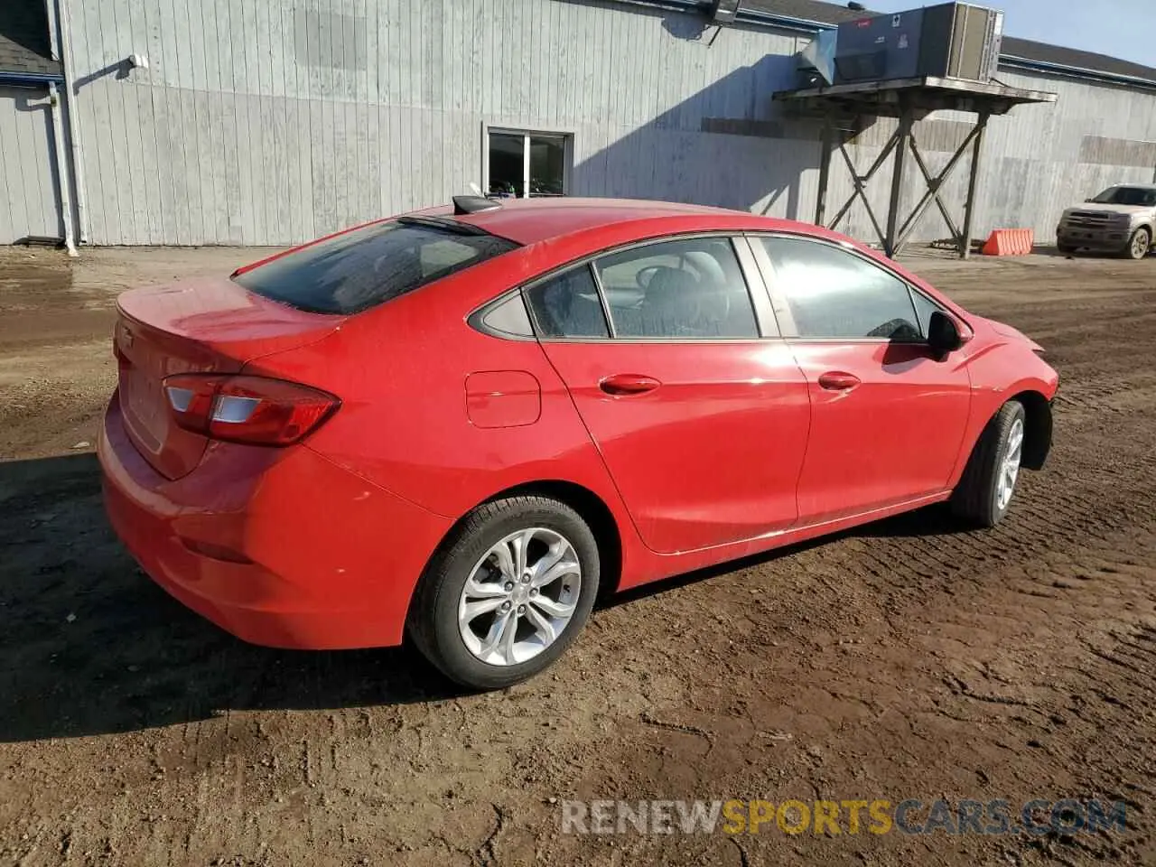 3 fotografías del automóvil dañado 1G1BC5SM6K7107733 CHEVROLET CRUZE 2019