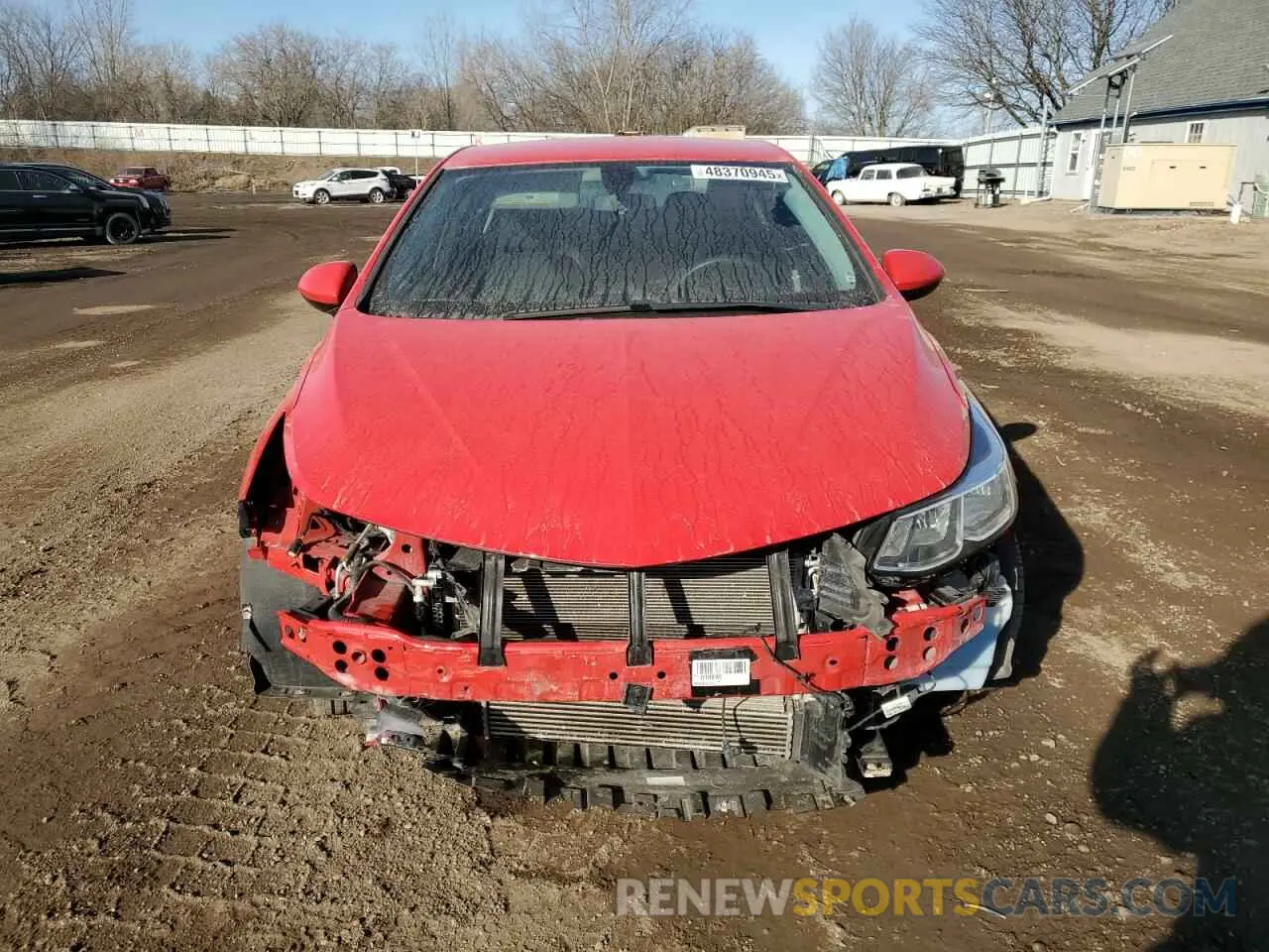 5 fotografías del automóvil dañado 1G1BC5SM6K7107733 CHEVROLET CRUZE 2019