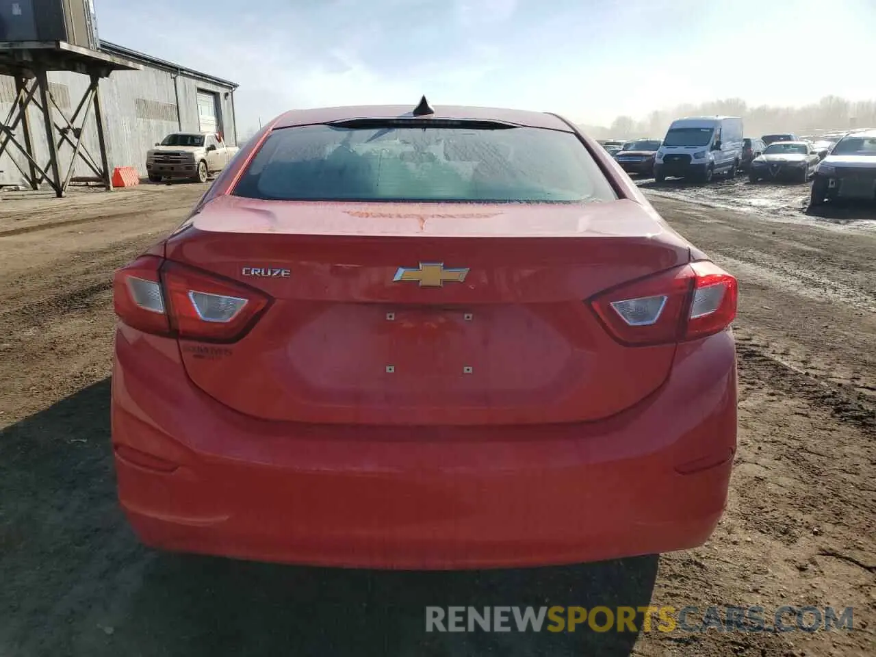 6 fotografías del automóvil dañado 1G1BC5SM6K7107733 CHEVROLET CRUZE 2019