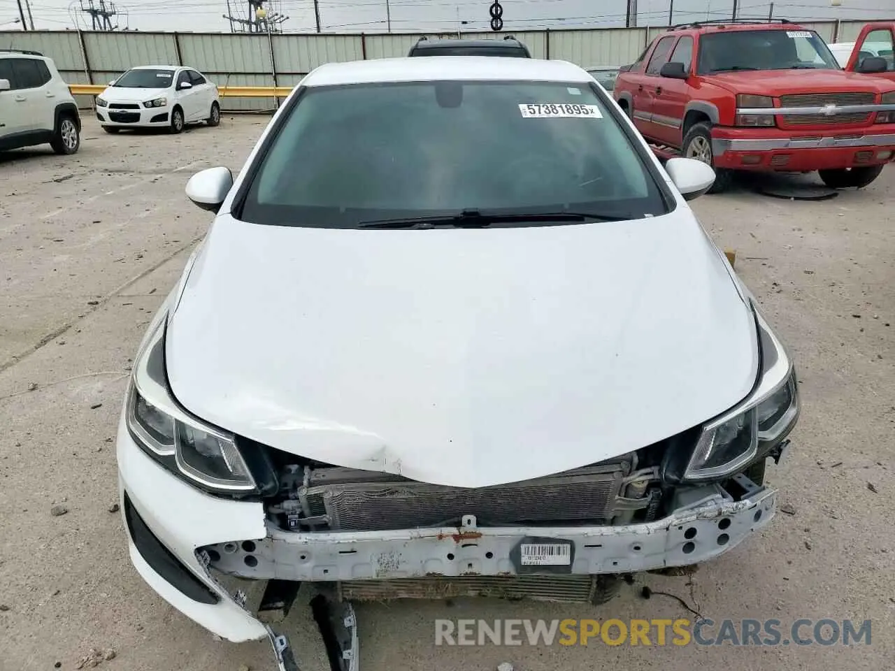 5 fotografías del automóvil dañado 1G1BC5SM6K7123320 CHEVROLET CRUZE 2019