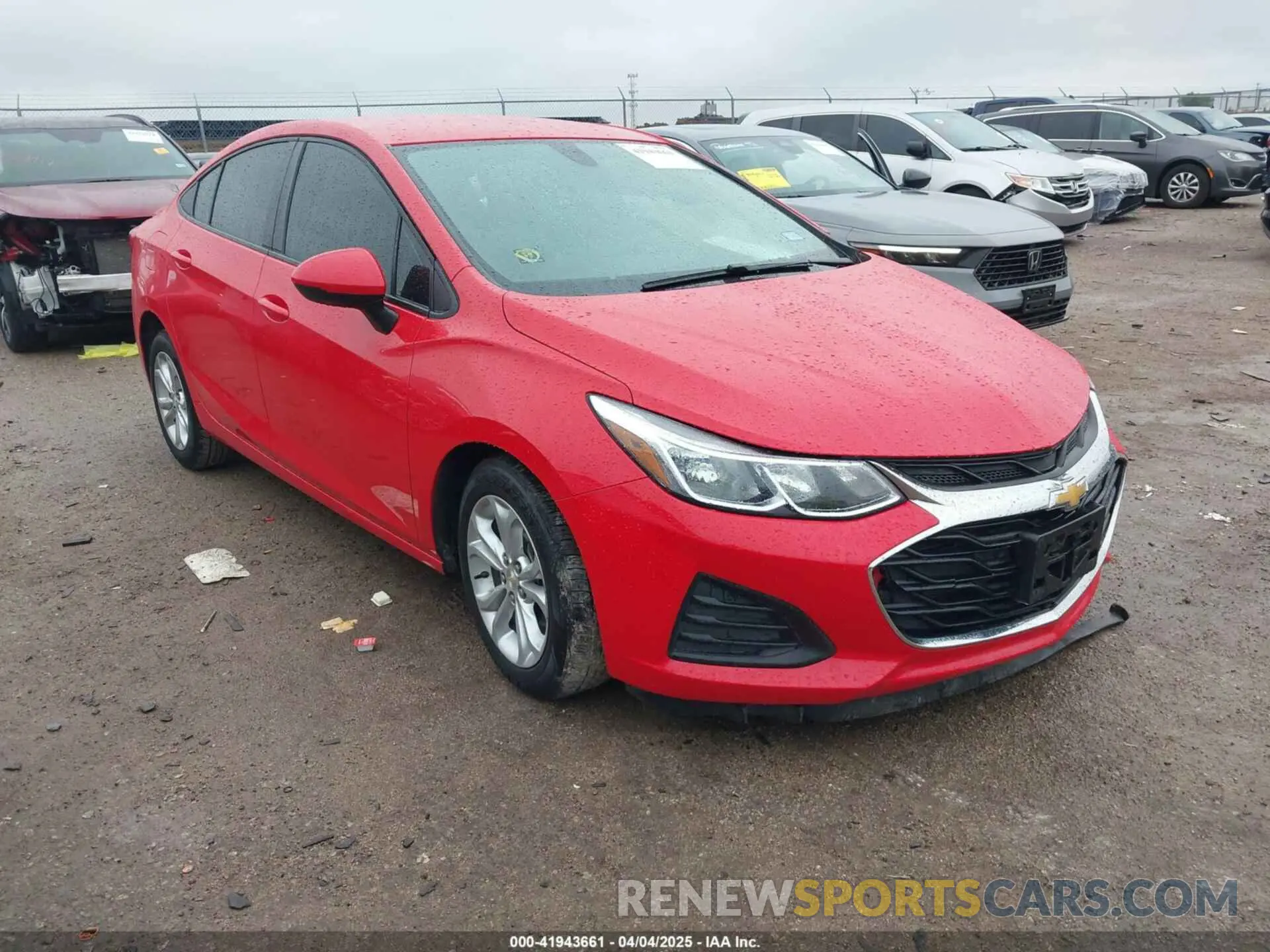 1 fotografías del automóvil dañado 1G1BC5SM7K7128073 CHEVROLET CRUZE 2019