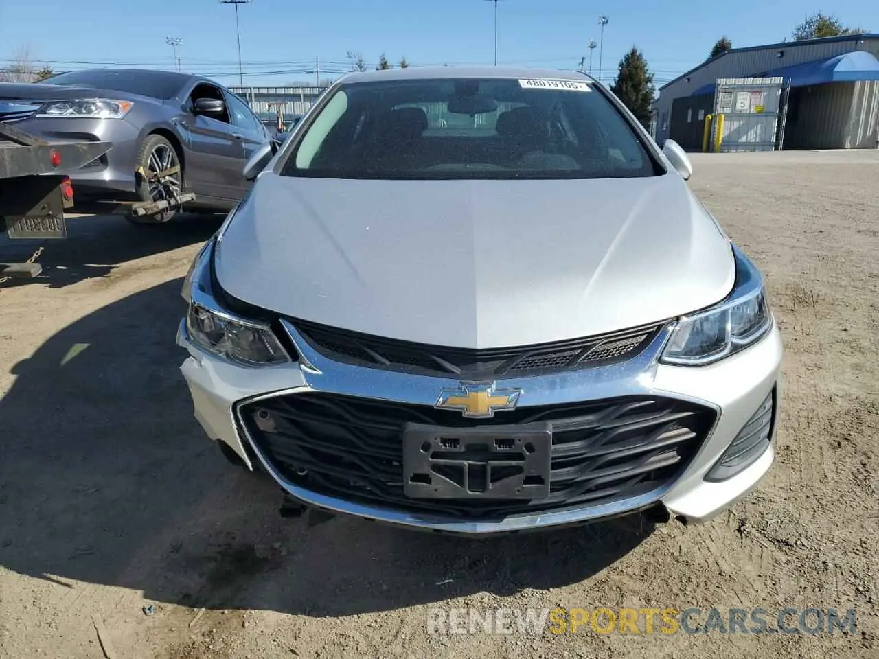 5 fotografías del automóvil dañado 1G1BC5SM8K7133301 CHEVROLET CRUZE 2019