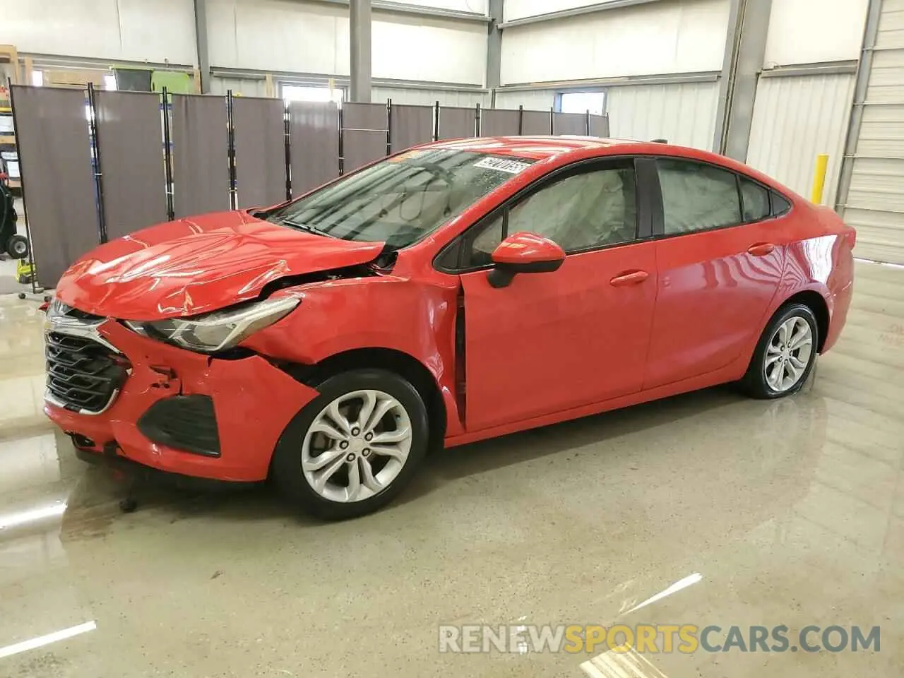 1 fotografías del automóvil dañado 1G1BC5SM8K7135789 CHEVROLET CRUZE 2019