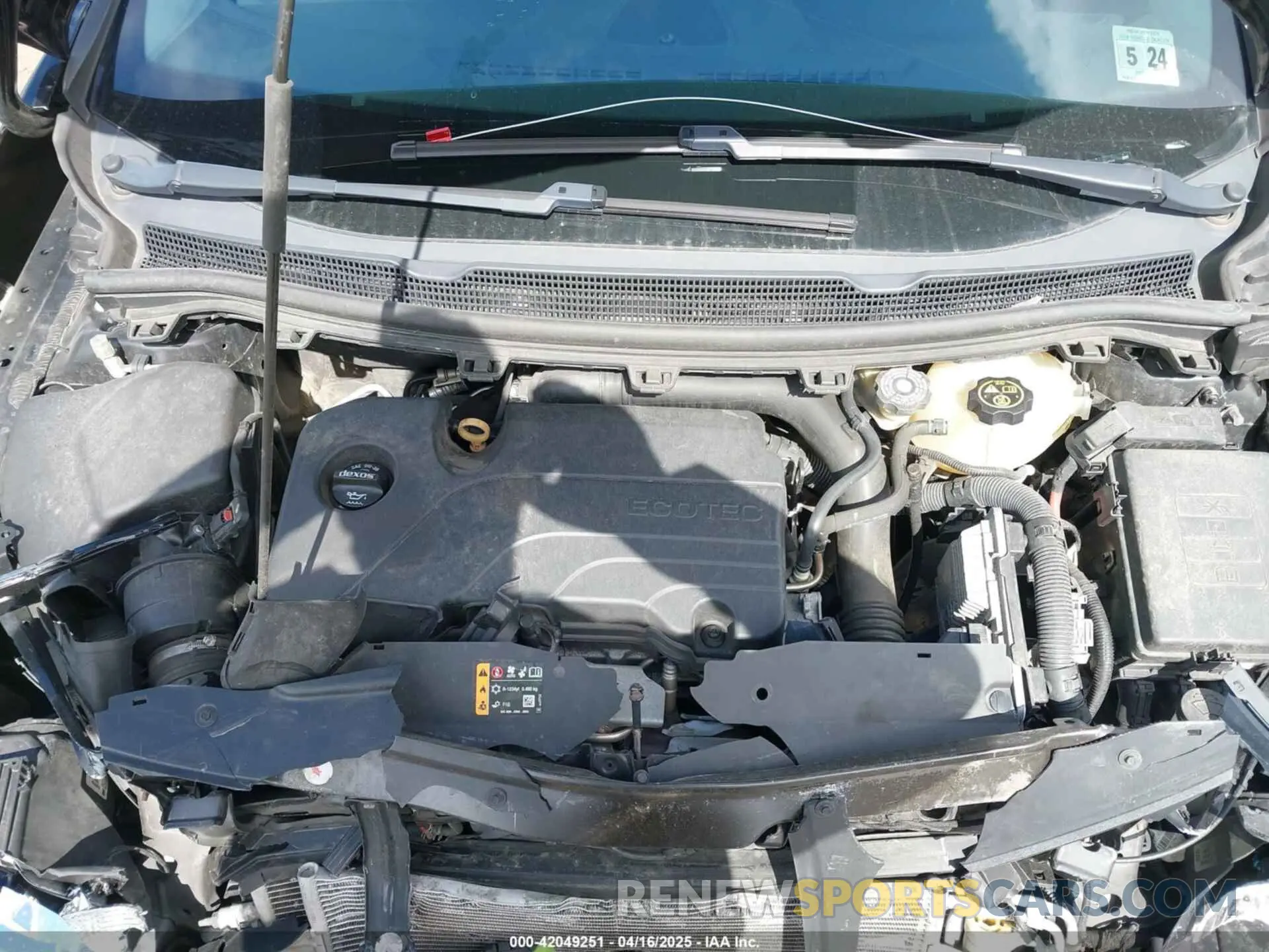 10 fotografías del automóvil dañado 1G1BC5SM8K7151216 CHEVROLET CRUZE 2019