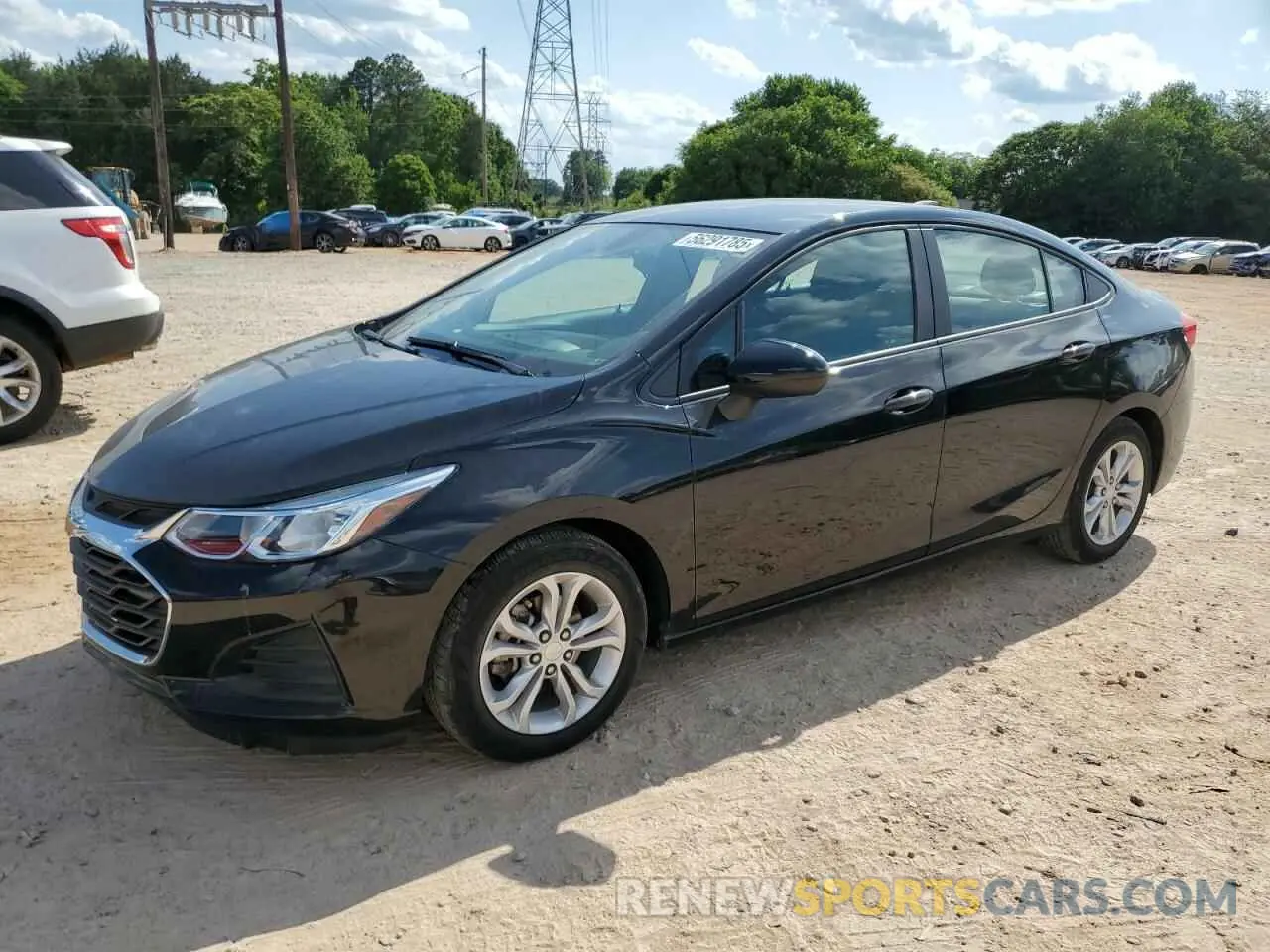 1 fotografías del automóvil dañado 1G1BC5SM9K7112263 CHEVROLET CRUZE 2019