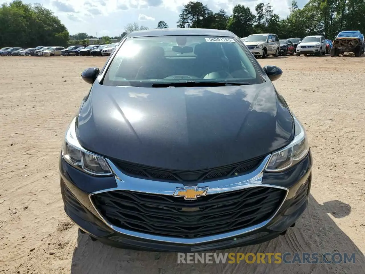 5 fotografías del automóvil dañado 1G1BC5SM9K7112263 CHEVROLET CRUZE 2019