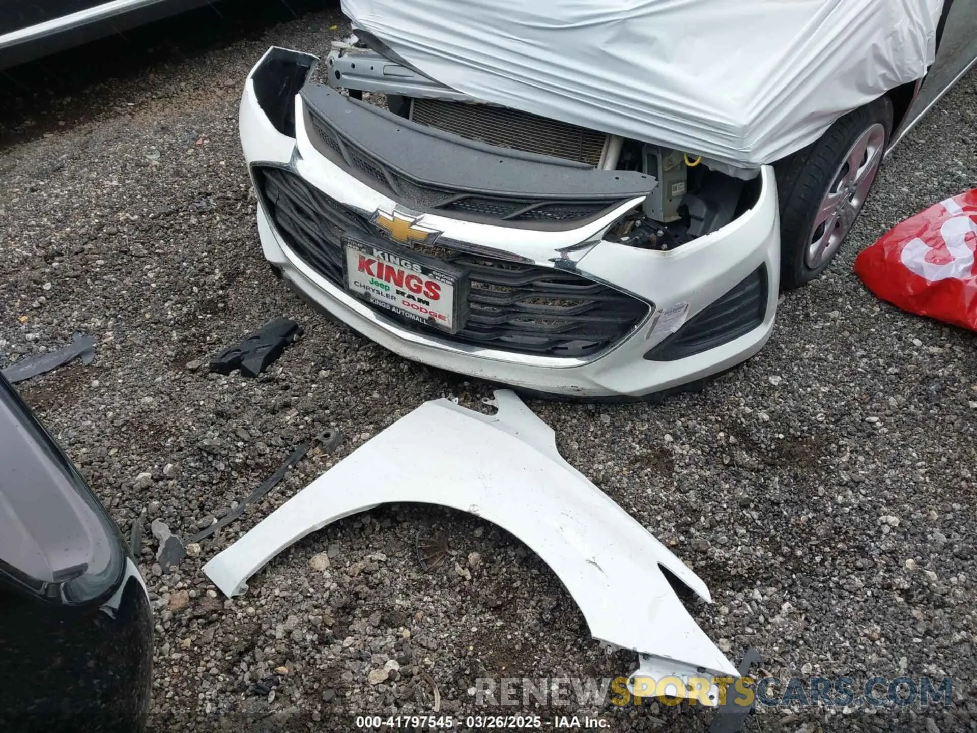 12 fotografías del automóvil dañado 1G1BC5SM9K7134778 CHEVROLET CRUZE 2019