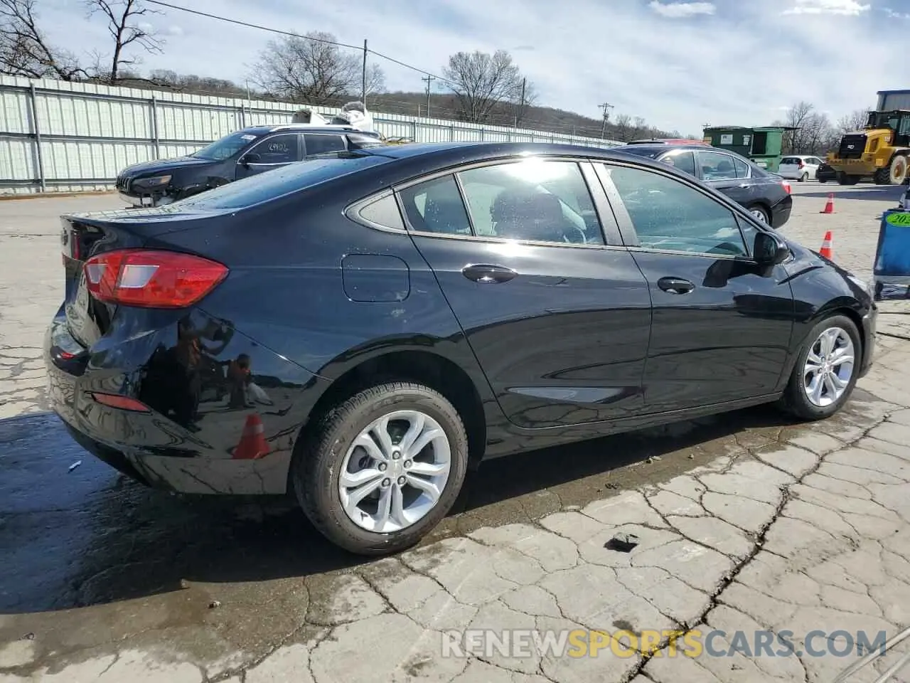3 fotografías del automóvil dañado 1G1BC5SM9K7149541 CHEVROLET CRUZE 2019