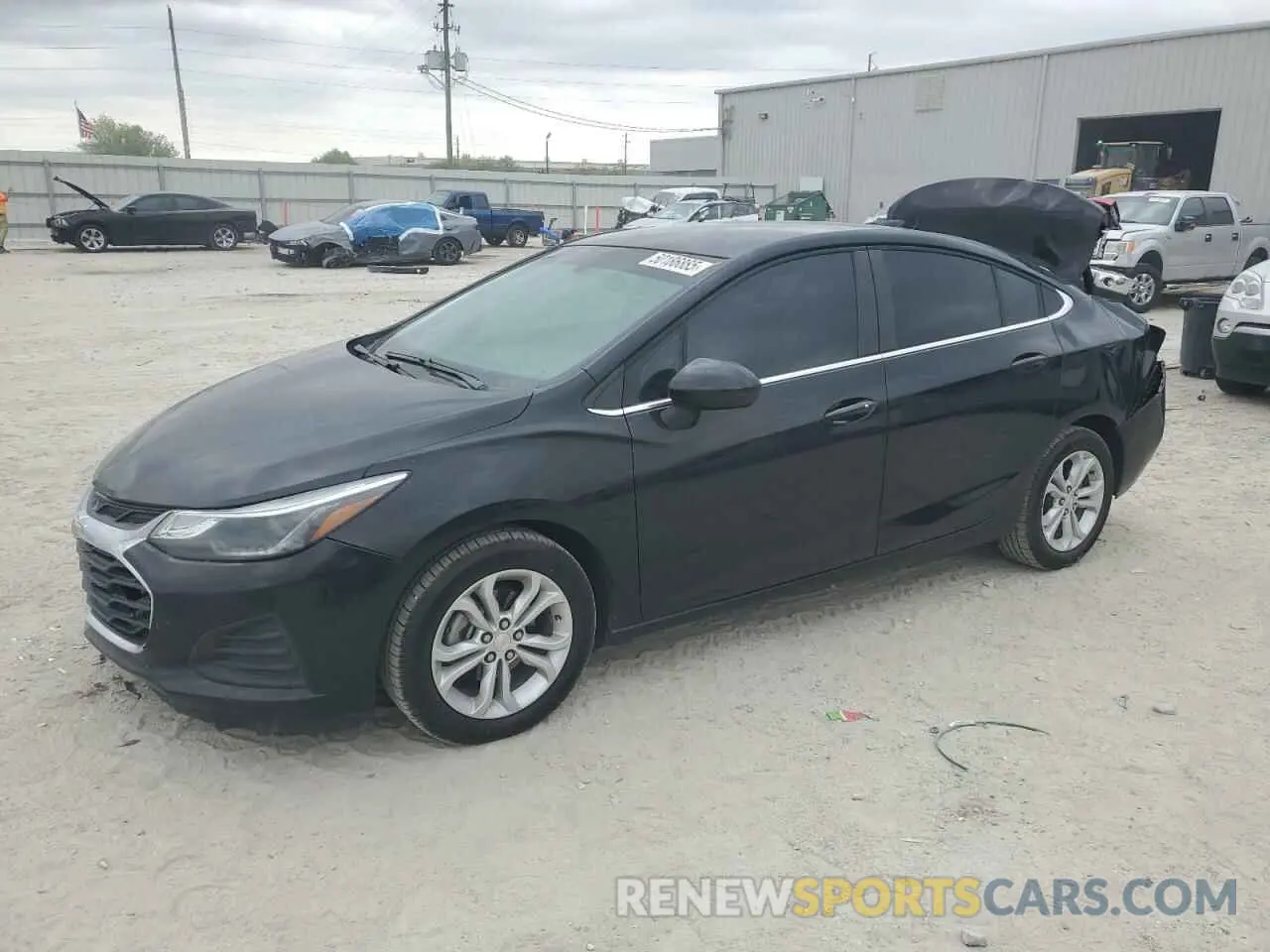 1 fotografías del automóvil dañado 1G1BE5SM0K7107804 CHEVROLET CRUZE 2019
