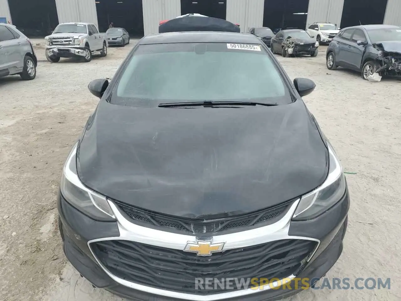5 fotografías del automóvil dañado 1G1BE5SM0K7107804 CHEVROLET CRUZE 2019