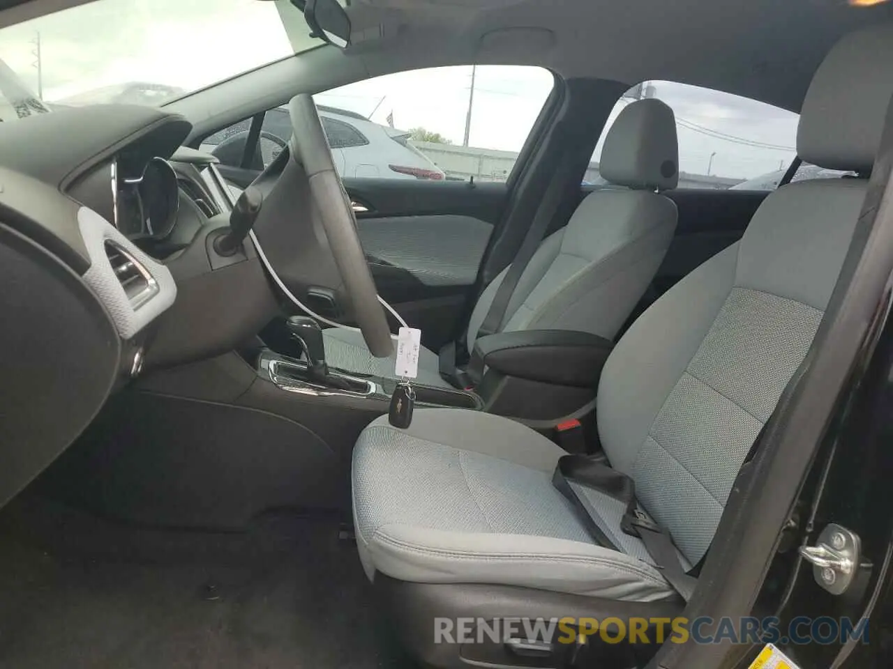 7 fotografías del automóvil dañado 1G1BE5SM0K7107804 CHEVROLET CRUZE 2019