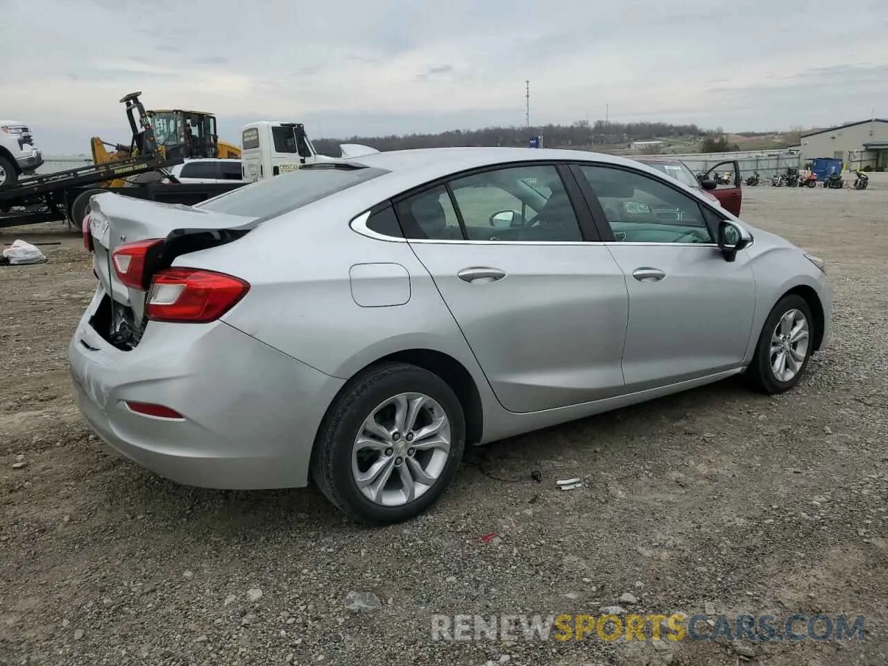 3 fotografías del automóvil dañado 1G1BE5SM0K7117359 CHEVROLET CRUZE 2019
