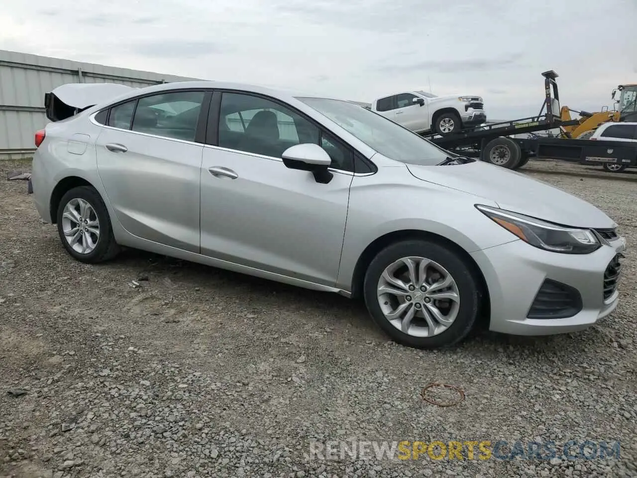 4 fotografías del automóvil dañado 1G1BE5SM0K7117359 CHEVROLET CRUZE 2019