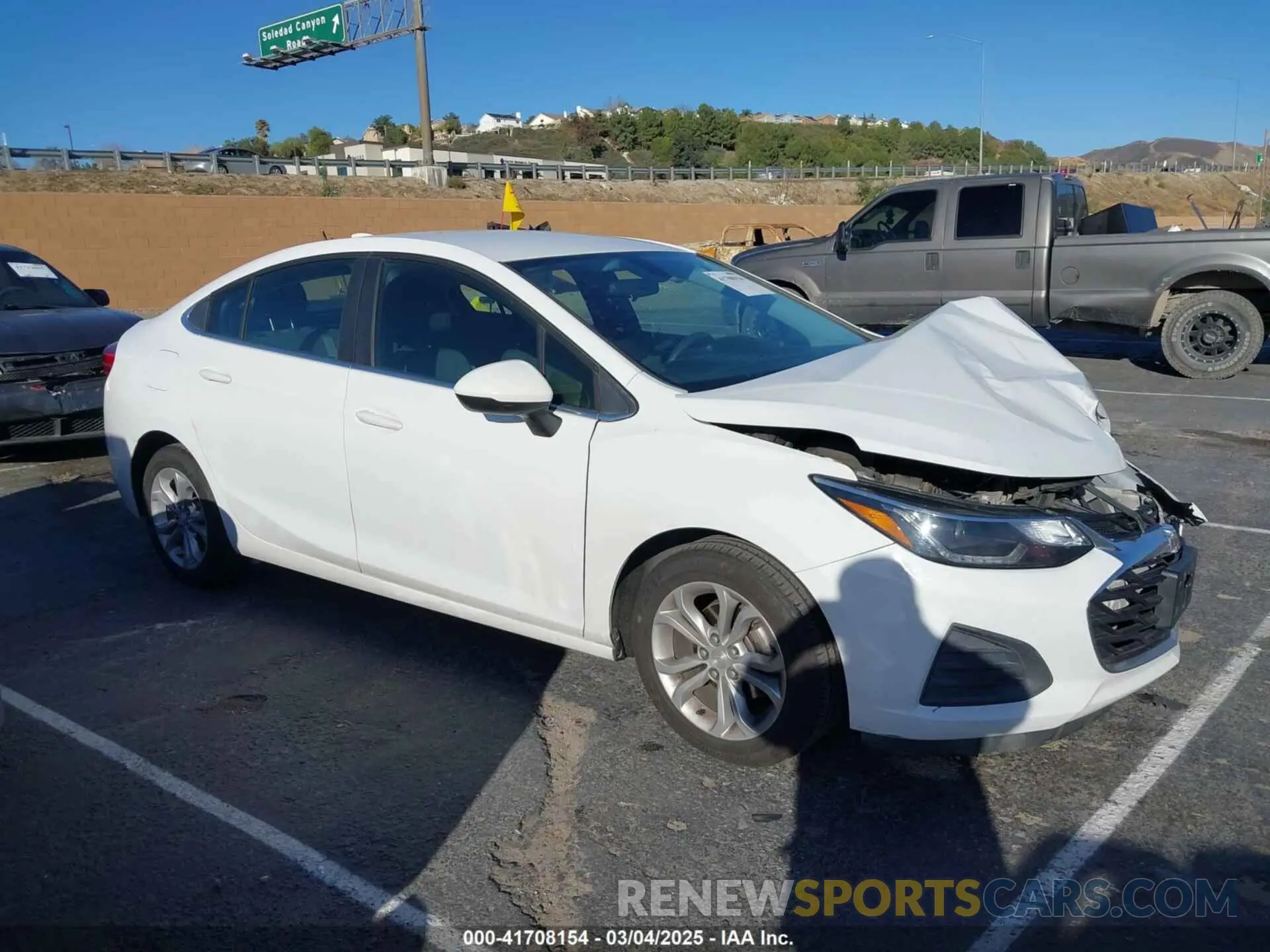 14 fotografías del automóvil dañado 1G1BE5SM0K7121251 CHEVROLET CRUZE 2019