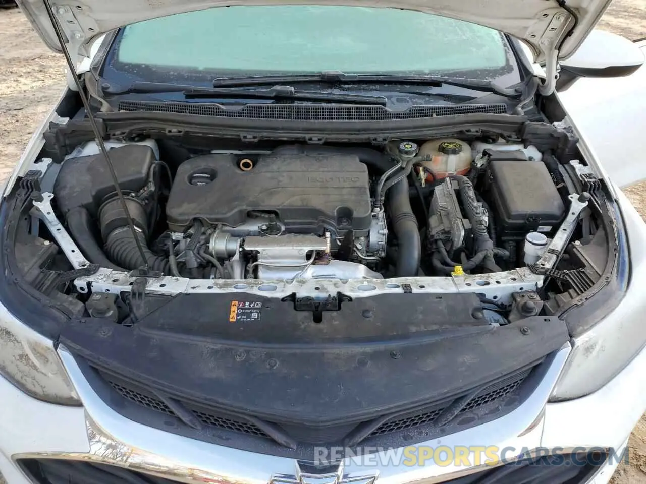 13 fotografías del automóvil dañado 1G1BE5SM0K7121296 CHEVROLET CRUZE 2019