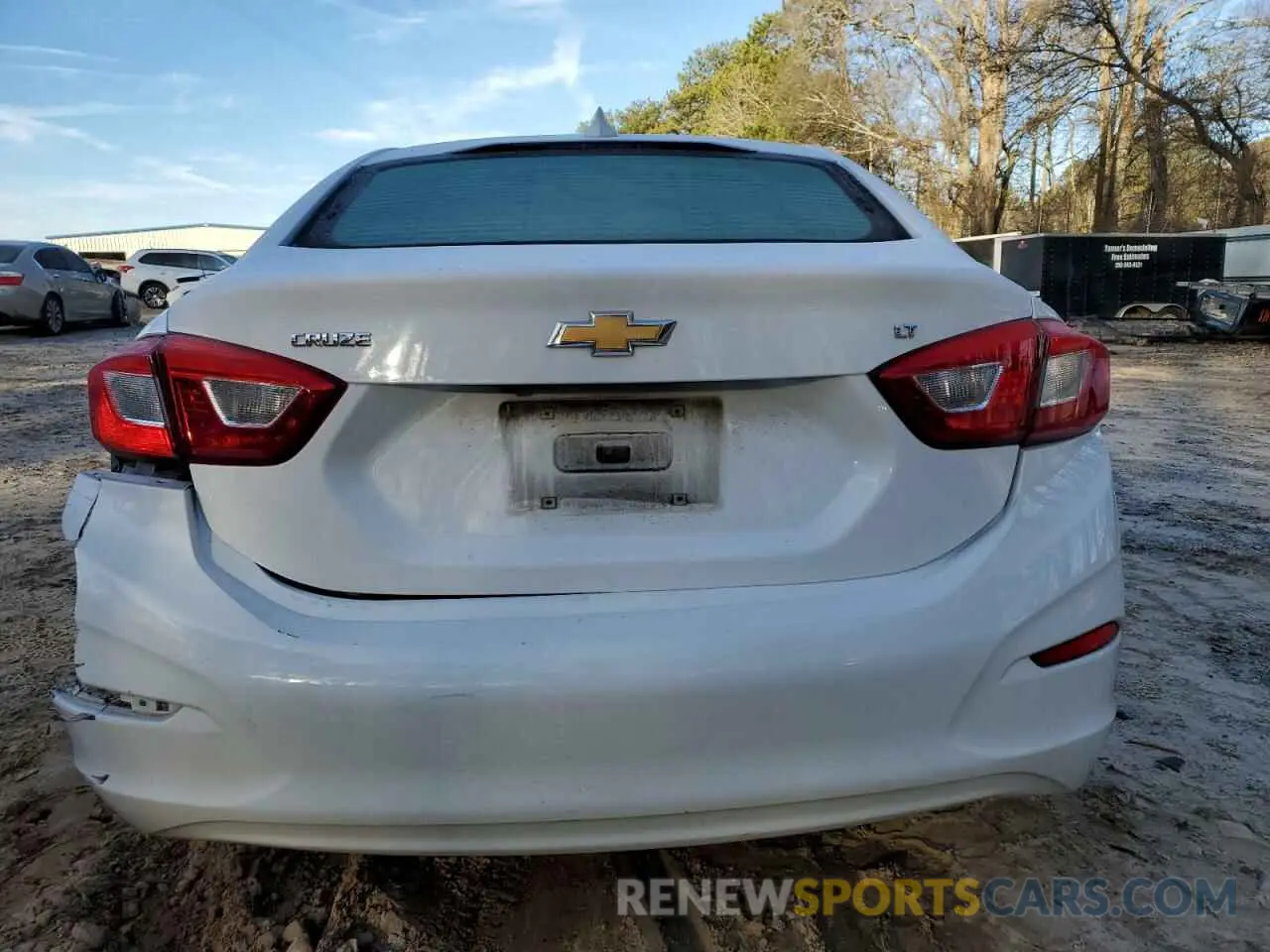6 fotografías del automóvil dañado 1G1BE5SM0K7121296 CHEVROLET CRUZE 2019