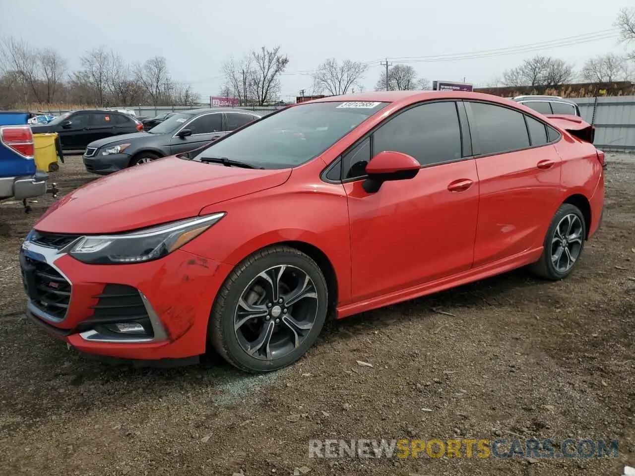 1 fotografías del automóvil dañado 1G1BE5SM1K7104863 CHEVROLET CRUZE 2019