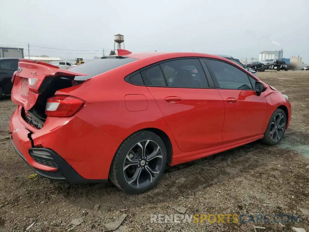3 fotografías del automóvil dañado 1G1BE5SM1K7104863 CHEVROLET CRUZE 2019