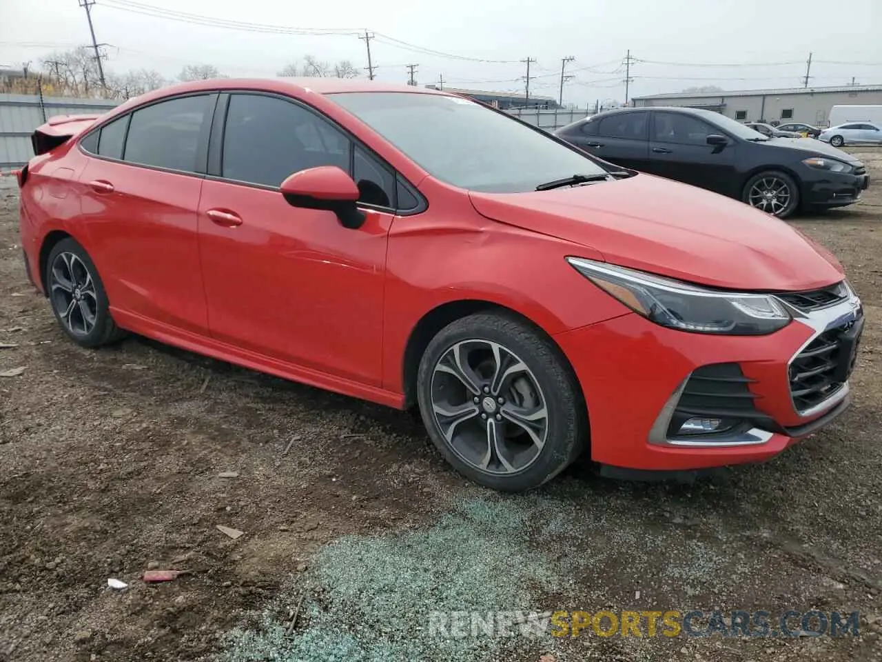4 fotografías del automóvil dañado 1G1BE5SM1K7104863 CHEVROLET CRUZE 2019