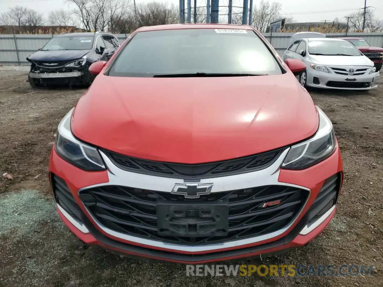 5 fotografías del automóvil dañado 1G1BE5SM1K7104863 CHEVROLET CRUZE 2019