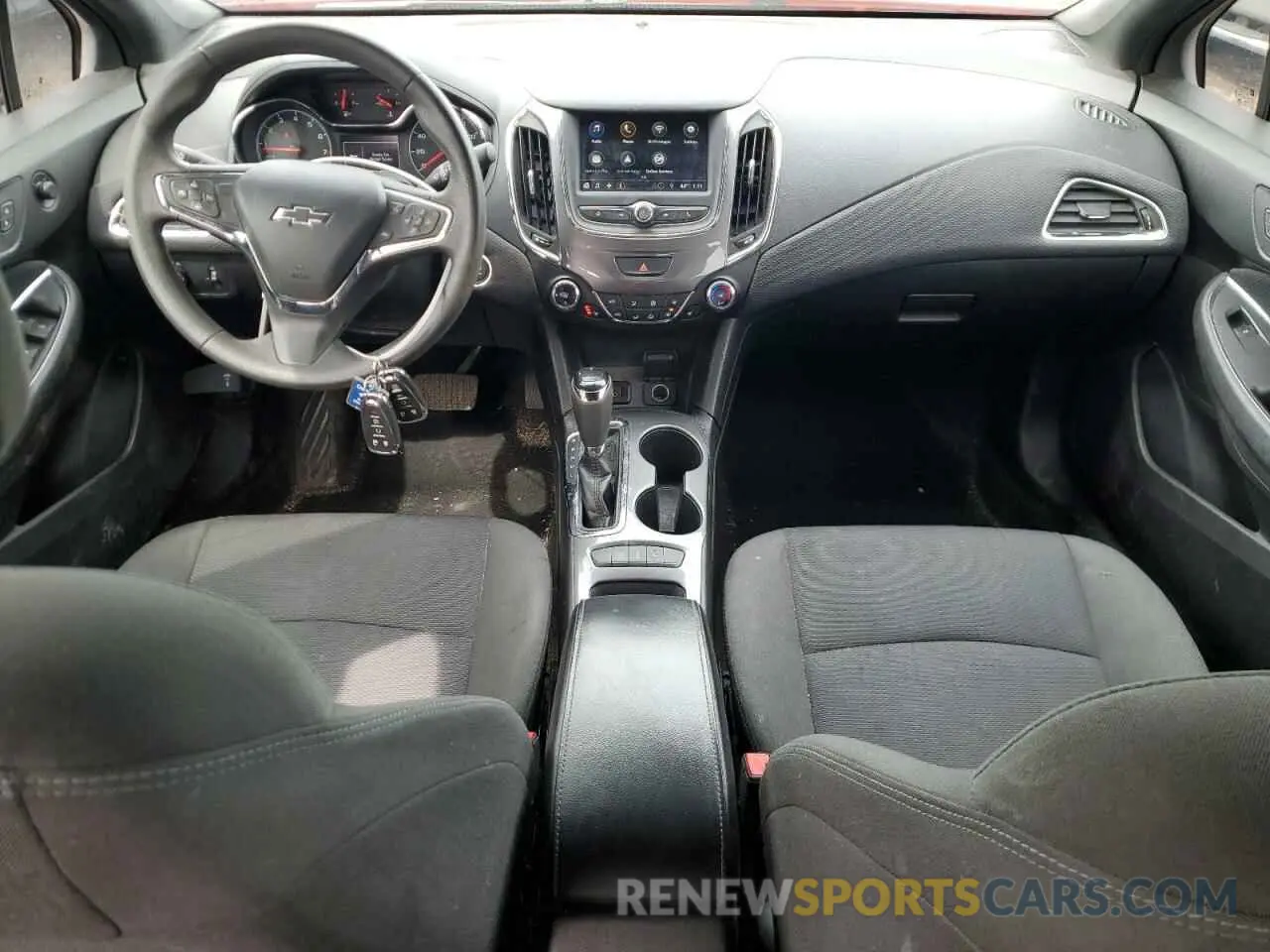 8 fotografías del automóvil dañado 1G1BE5SM1K7104863 CHEVROLET CRUZE 2019
