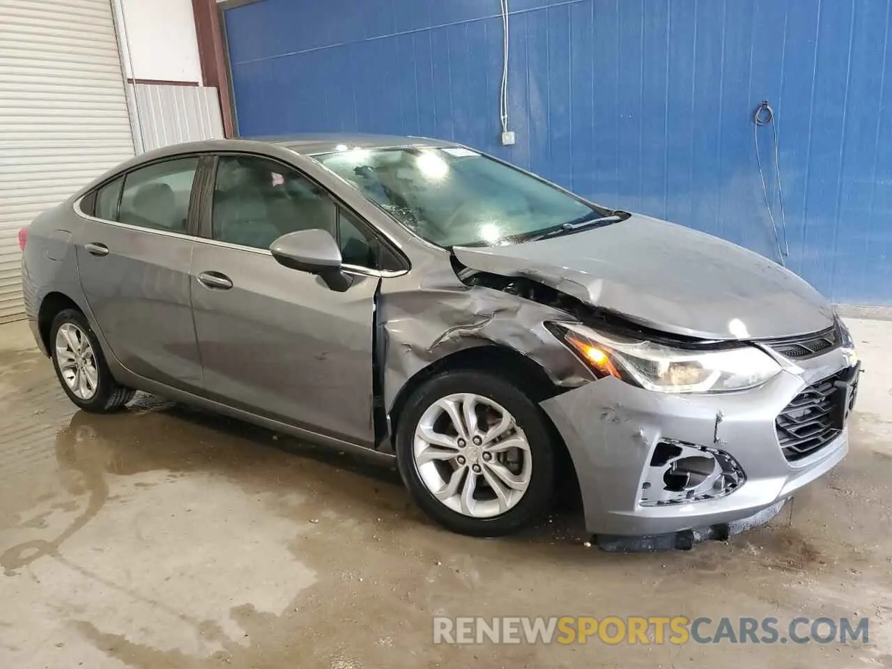 4 fotografías del automóvil dañado 1G1BE5SM1K7112591 CHEVROLET CRUZE 2019