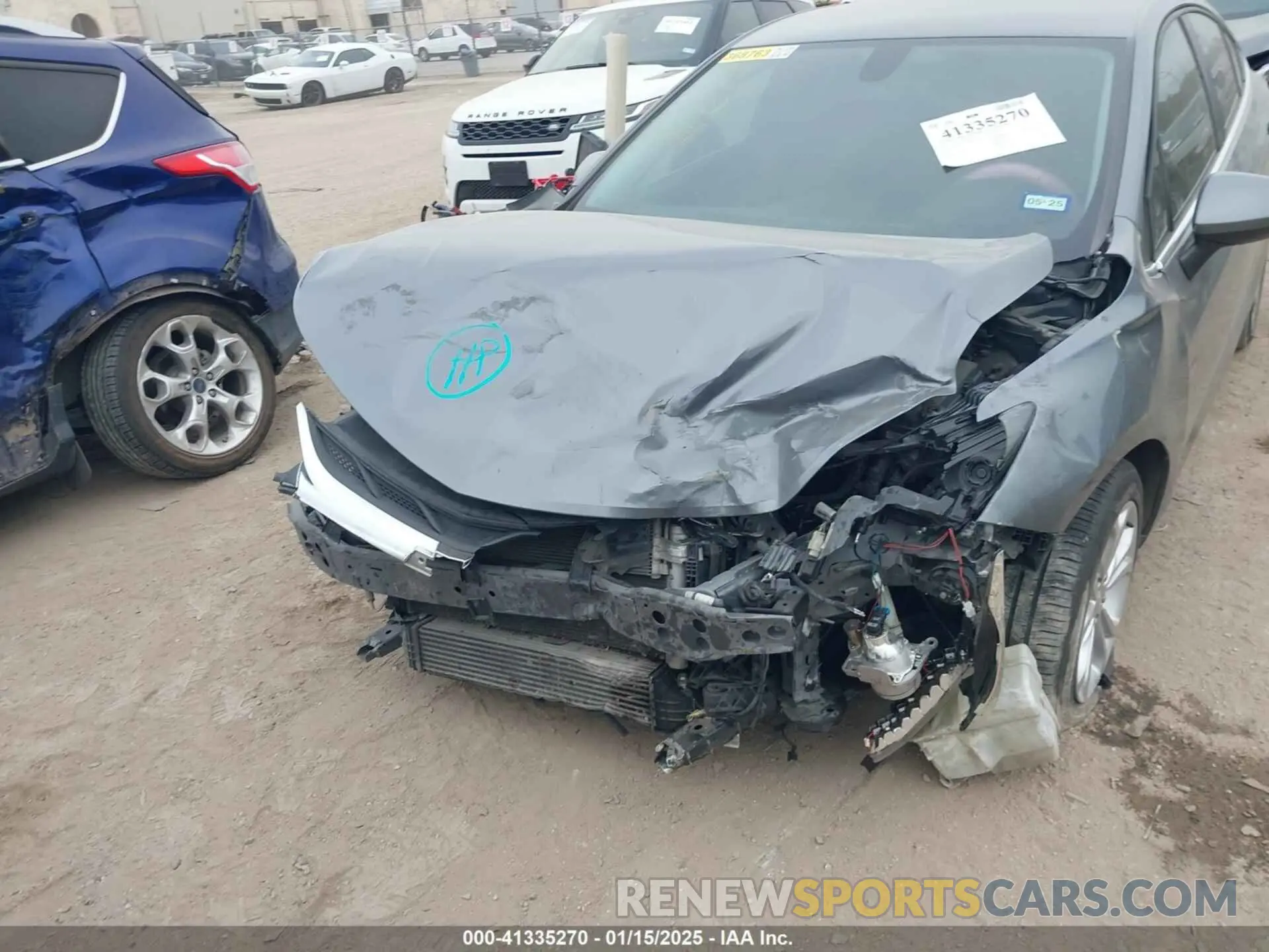 6 fotografías del automóvil dañado 1G1BE5SM1K7127608 CHEVROLET CRUZE 2019