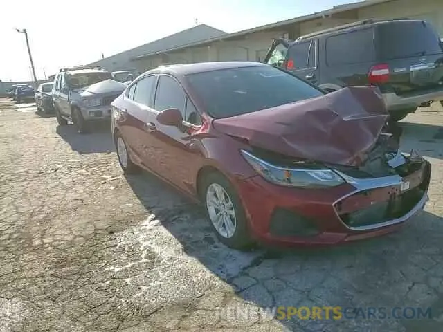 11 fotografías del automóvil dañado 1G1BE5SM1K7139788 CHEVROLET CRUZE 2019