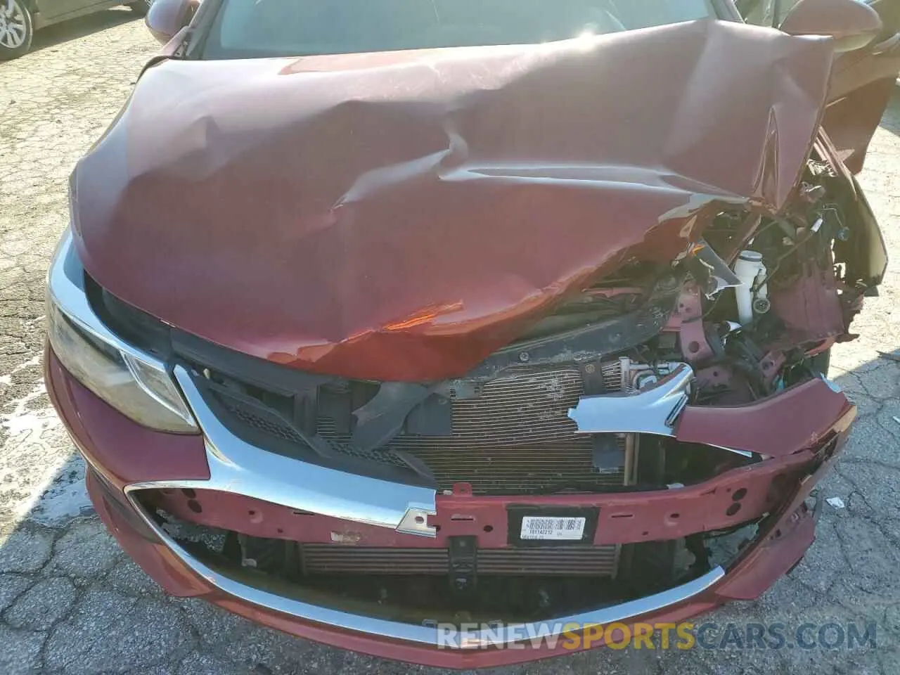 12 fotografías del automóvil dañado 1G1BE5SM1K7139788 CHEVROLET CRUZE 2019