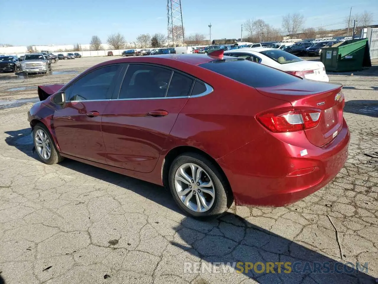 2 fotografías del automóvil dañado 1G1BE5SM1K7139788 CHEVROLET CRUZE 2019