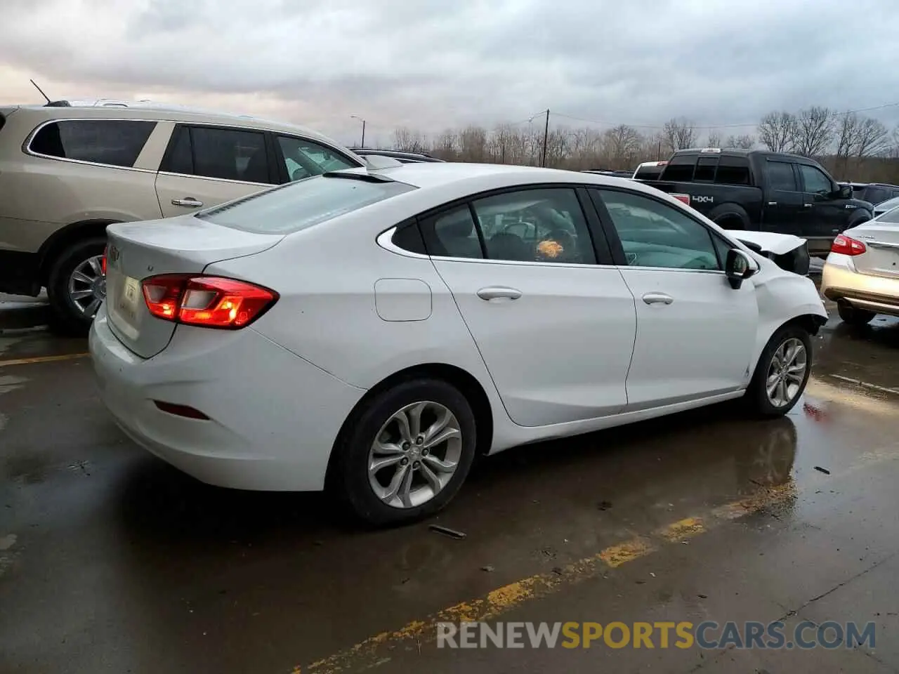 3 fotografías del automóvil dañado 1G1BE5SM1K7140472 CHEVROLET CRUZE 2019
