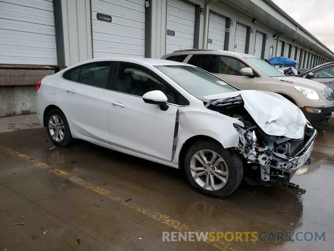 4 fotografías del automóvil dañado 1G1BE5SM1K7140472 CHEVROLET CRUZE 2019