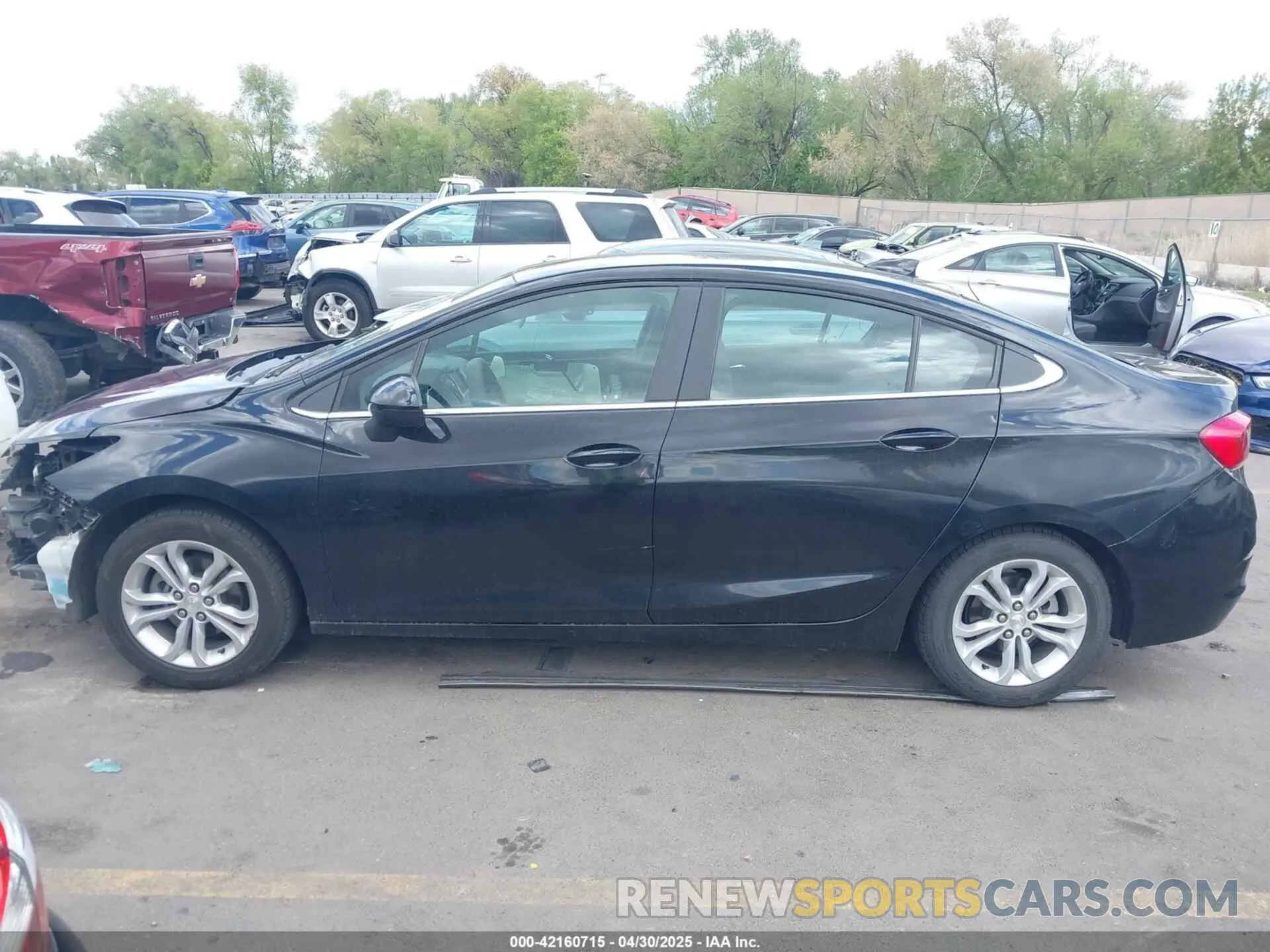 15 fotografías del automóvil dañado 1G1BE5SM1K7141234 CHEVROLET CRUZE 2019