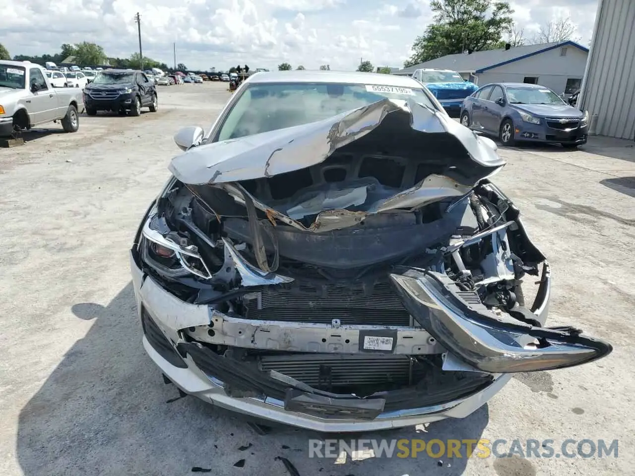 5 fotografías del automóvil dañado 1G1BE5SM2K7117279 CHEVROLET CRUZE 2019