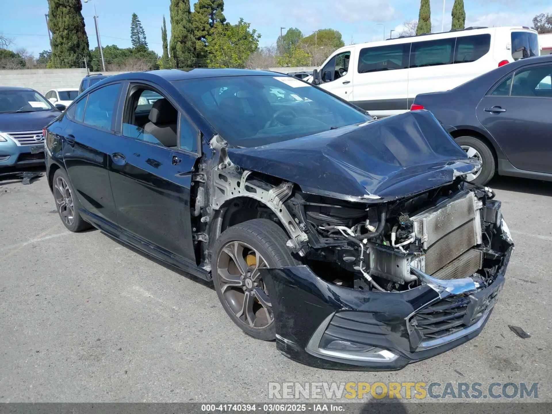 1 fotografías del automóvil dañado 1G1BE5SM2K7119985 CHEVROLET CRUZE 2019
