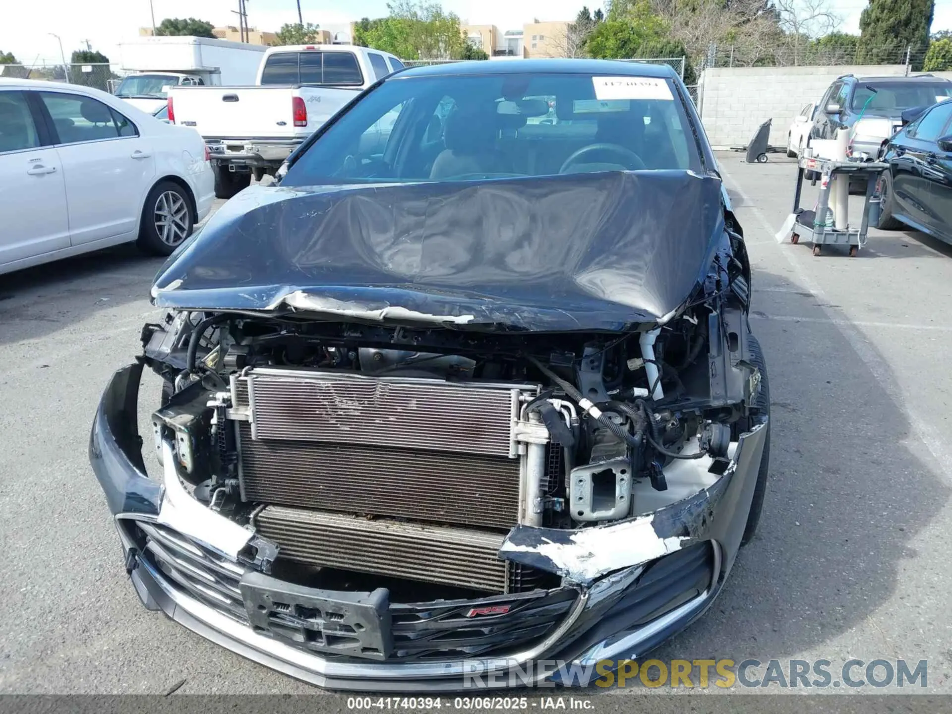 6 fotografías del automóvil dañado 1G1BE5SM2K7119985 CHEVROLET CRUZE 2019