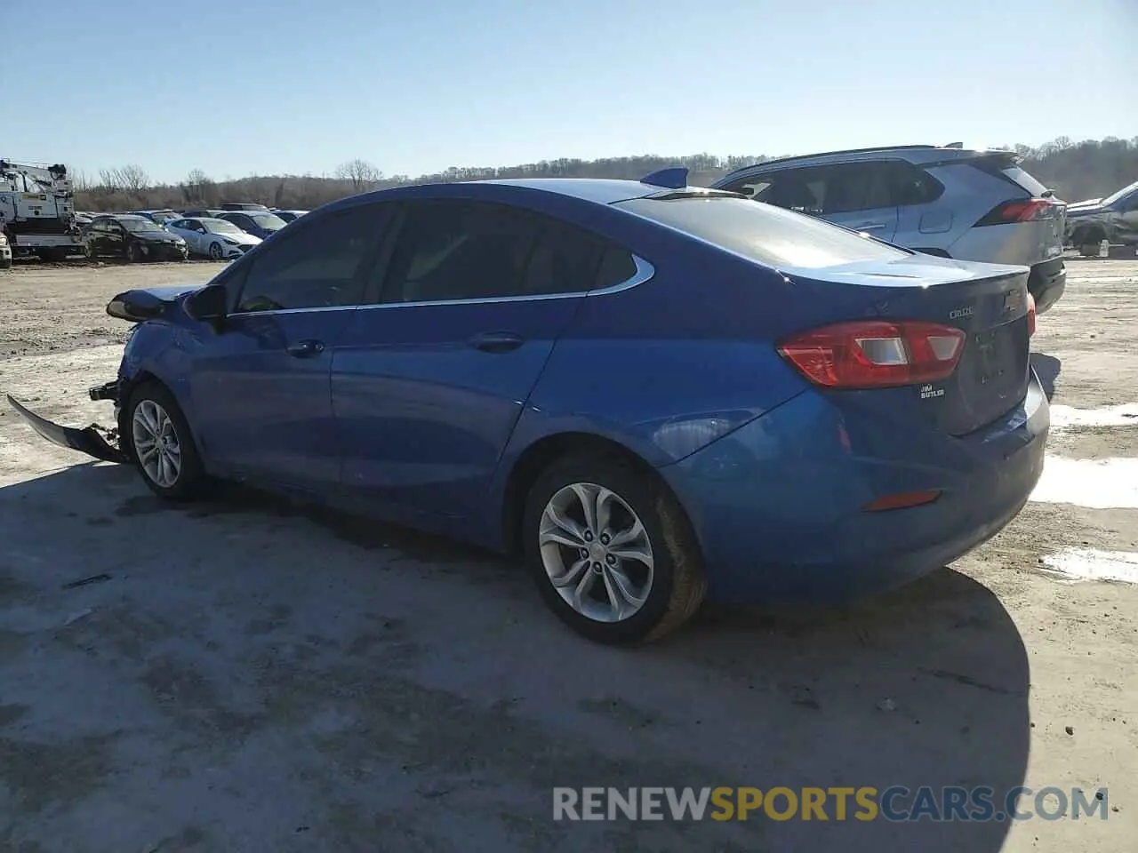 2 fotografías del automóvil dañado 1G1BE5SM2K7126080 CHEVROLET CRUZE 2019
