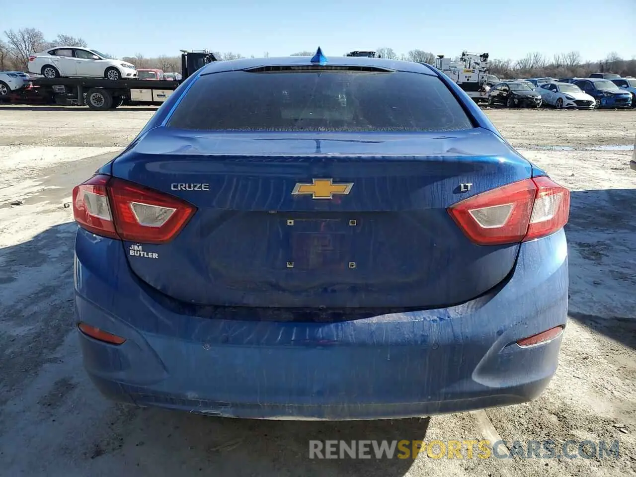 6 fotografías del automóvil dañado 1G1BE5SM2K7126080 CHEVROLET CRUZE 2019